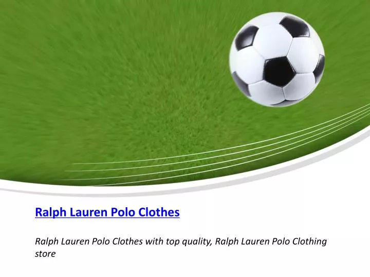 ralph lauren polo clothes