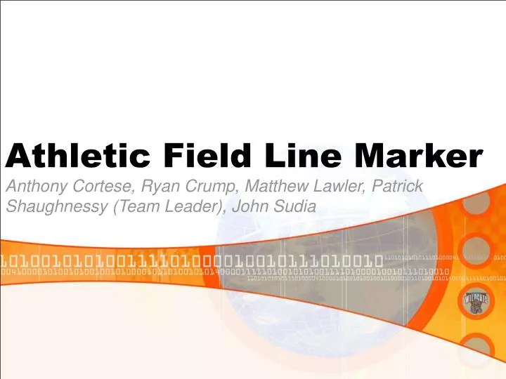 athletic field line marker