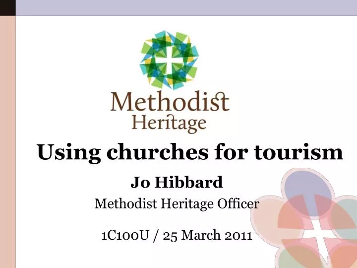 using churches for tourism