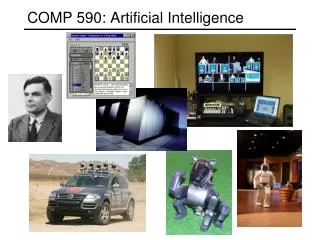 COMP 590: Artificial Intelligence