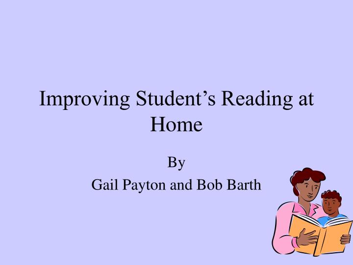 improving student s reading at home