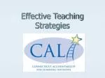 Effective Teaching Strategies - slide 1