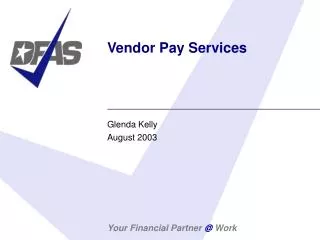 Vendor Pay Services