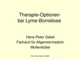 therapie optionen bei lyme borreliose