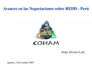 Avances en las Negociaciones sobre REDD - Perú
