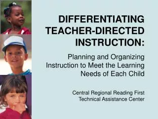 DIFFERENTIATING TEACHER-DIRECTED INSTRUCTION:
