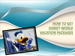 how to get disney world vacation packages