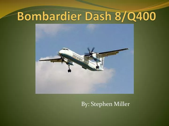 bombardier dash 8 q400