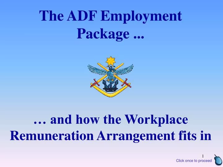 the adf employment package
