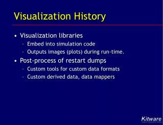Visualization History