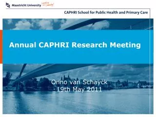 Annual CAPHRI Research Meeting