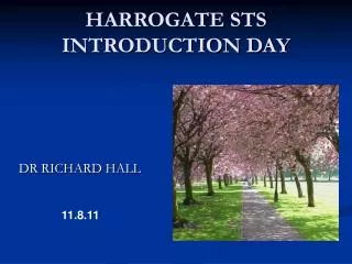 HARROGATE STS INTRODUCTION DAY