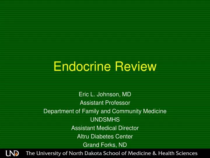 endocrine review