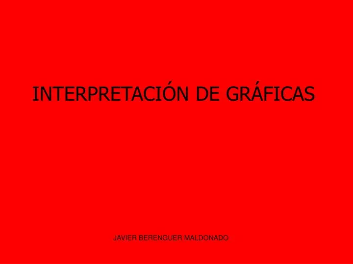 interpretaci n de gr ficas