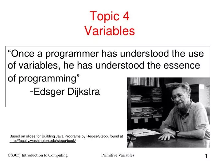 topic 4 variables