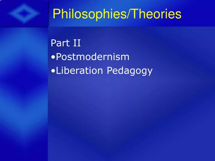 philosophies theories