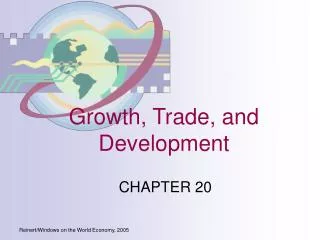 Growth, Trade, and Development