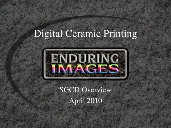 digital ceramic printing