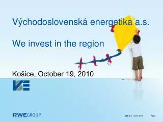 Východoslovenská energetika a.s. We invest in the region