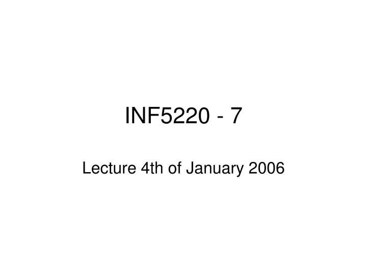 inf5220 7