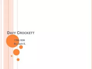 davy crockett