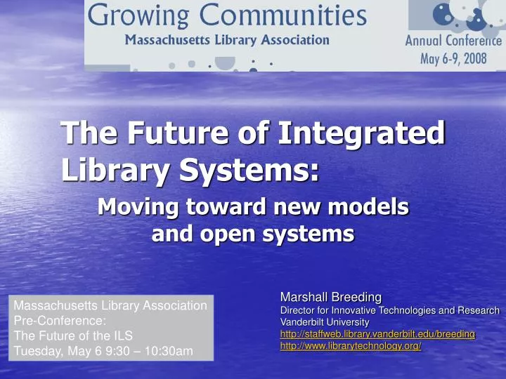 the future of integrated library systems