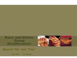 Race and Ethnic Group Stratification: