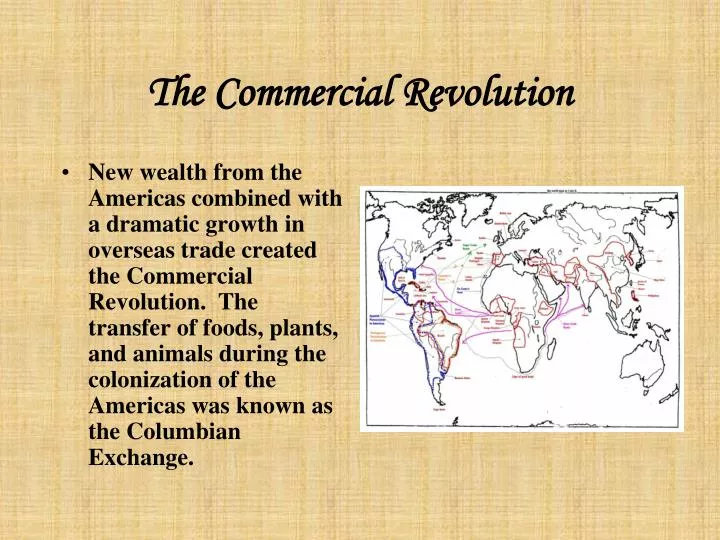 the commercial revolution