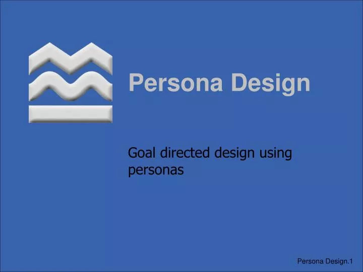 persona design