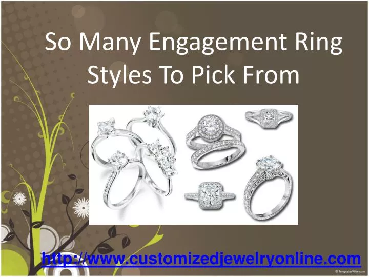 so many engagement ring styles to pick from