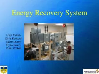 Energy Recovery System