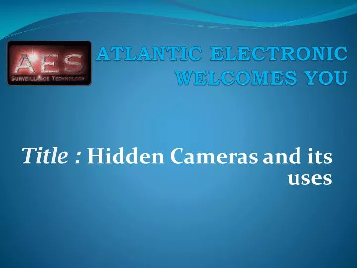 atlantic electronic welcomes you