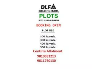 dlf garden city sector-90 & 91 gurgaon || call 9811750130