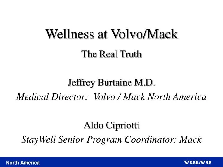 wellness at volvo mack