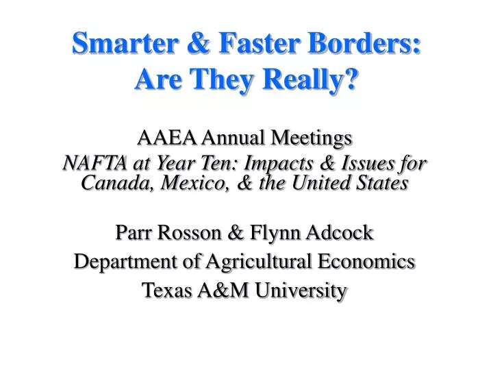 smarter faster borders are they really