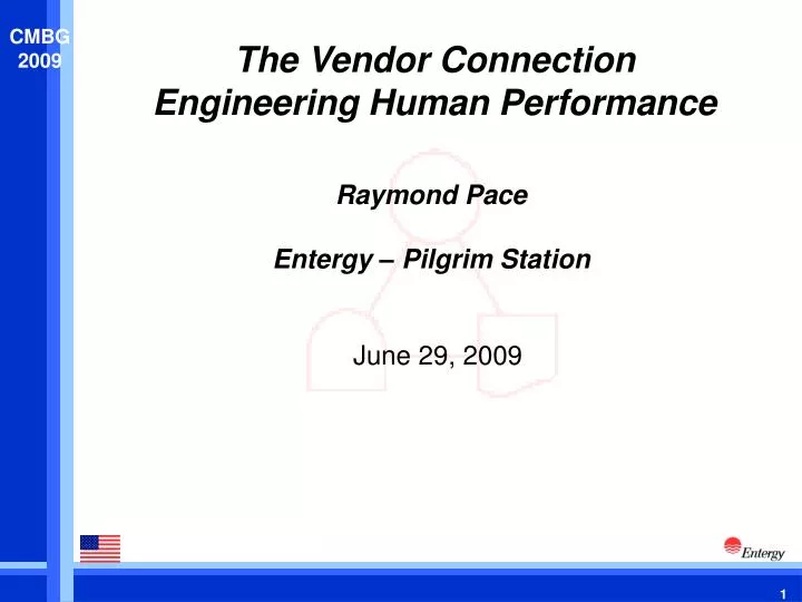 the vendor connection engineering human performance