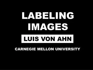 LABELING IMAGES