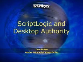 ScriptLogic and Desktop Authority
