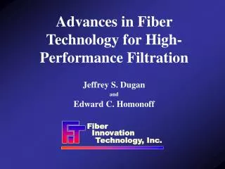 Advances in Fiber Technology for High-Performance Filtration