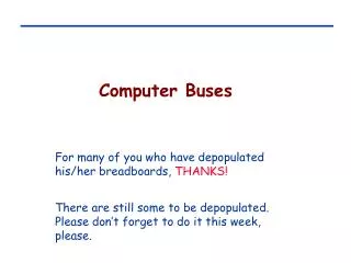 Computer Buses