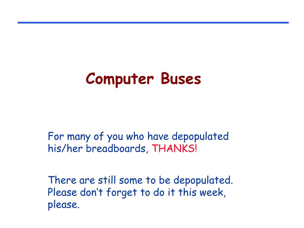 PPT - Computer Buses PowerPoint Presentation, free download - ID:1282649