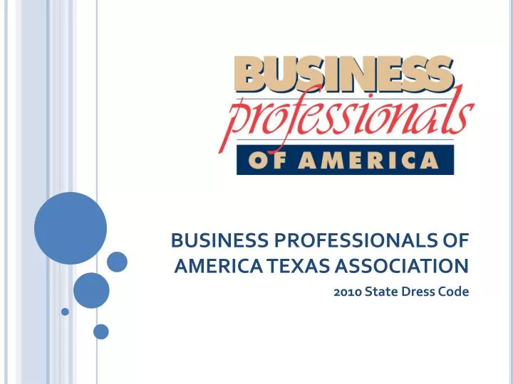 business professionals of america texas association
