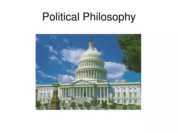 political philosophy