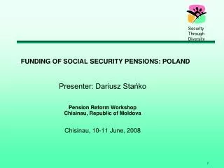 FUNDING OF SOCIAL SECURITY PENSIONS: POLAND