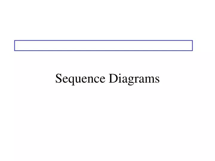sequence diagrams