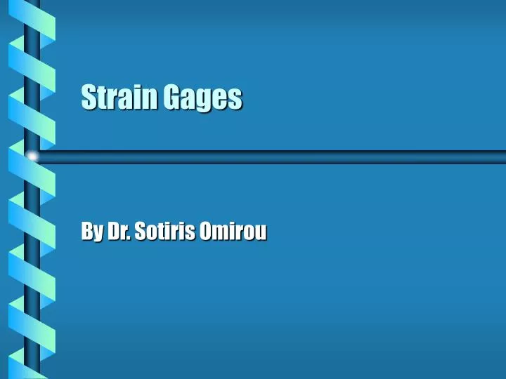 strain gages