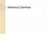 Infectious Diarrhea - slide 1
