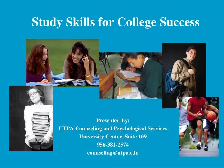 study skills for college success