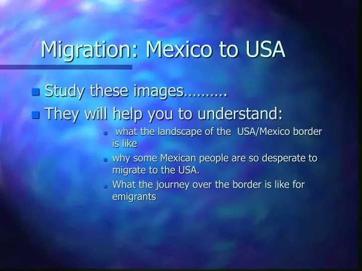 migration mexico to usa