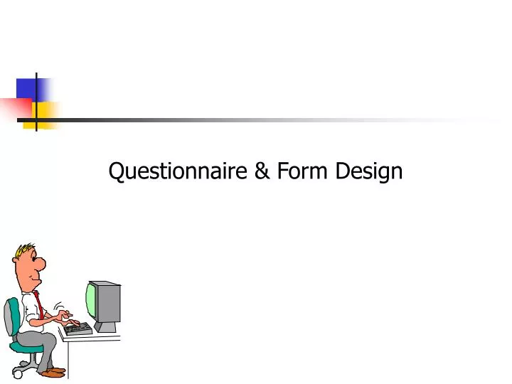 questionnaire form design